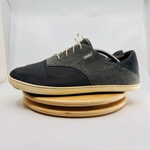 OluKai Nohea Moku Sneakers Shoes Mens 13 Gray Mesh Slip On Comfort